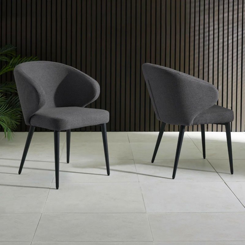 H Collection Marleigh Pair Of Dining Chairs