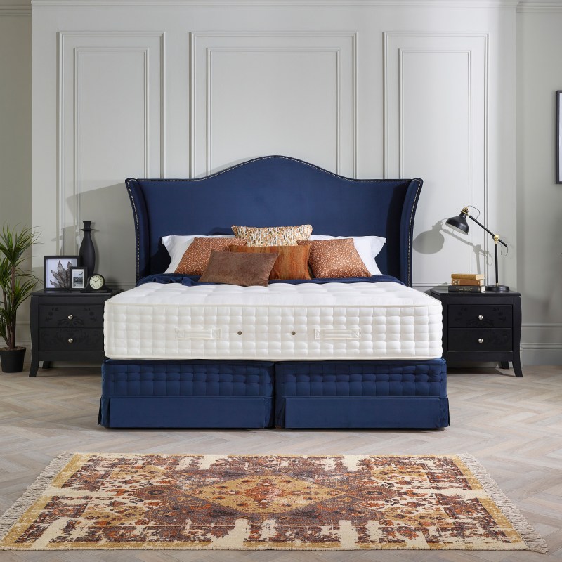 Relyon Relyon Premium Hand Side Stitched Skirted Divan Superking