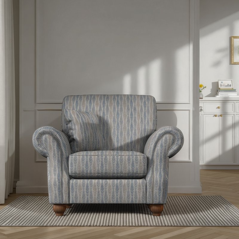Old Charm Hemingway Armchair in Fabric