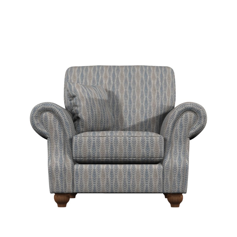 Old Charm Hemmingway Armchair in Fabric