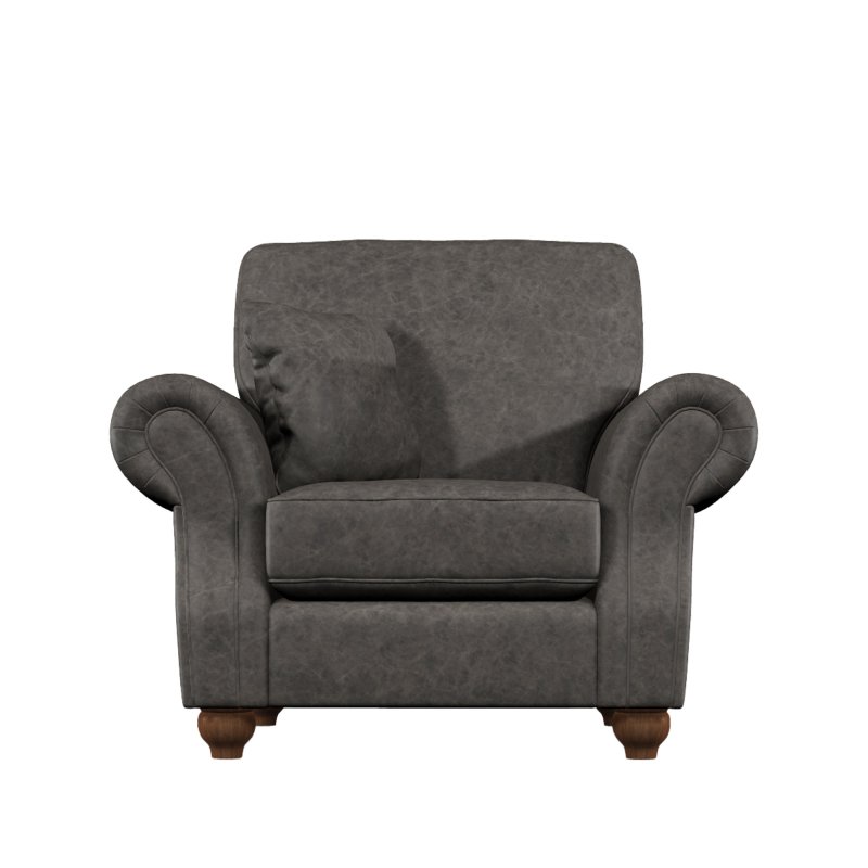 Old Charm Hemmingway Armchair in Leather