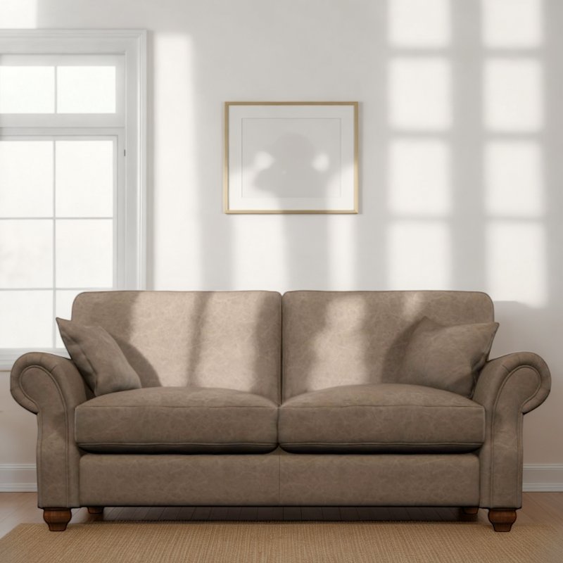 Old Charm Hemingway Medium Sofa in Leather