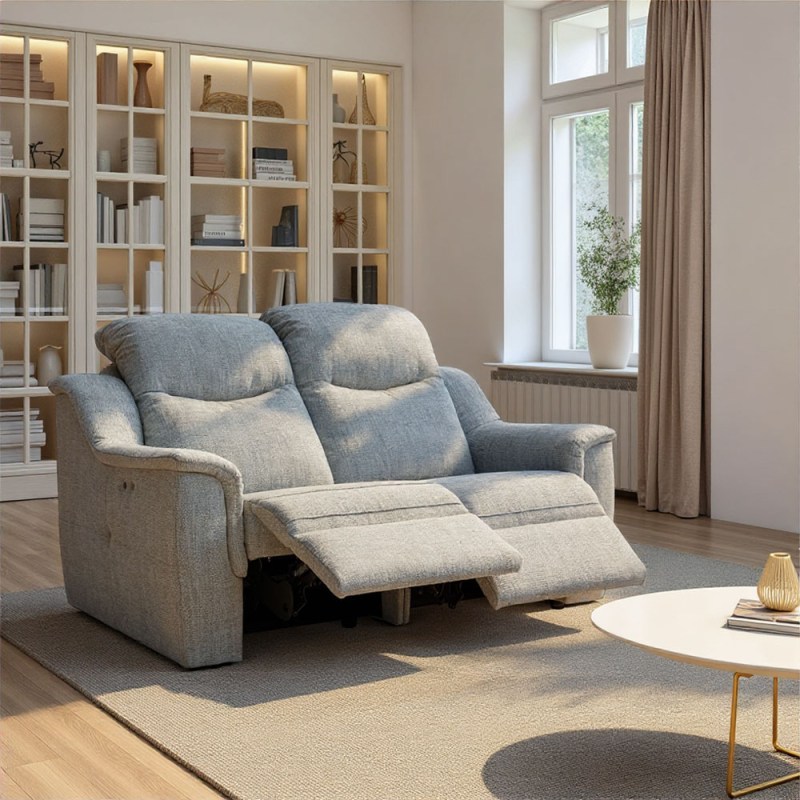 G Plan G Plan Firth 2 Seater Power Double Recliner in Fabric