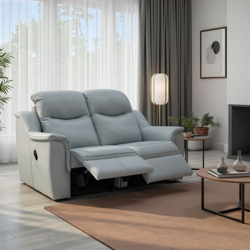 G Plan G Plan Firth 2 Seater Power Double Recliner in Leather