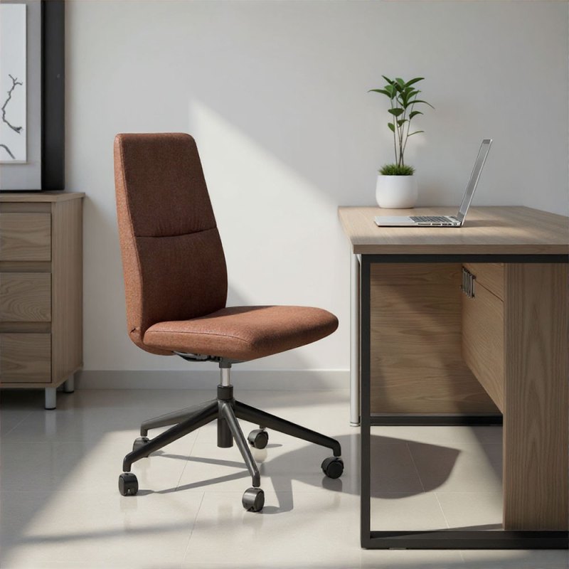 Stressless Stressless Mint High Back Home Office Chair in Fabric