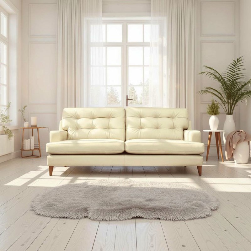 G Plan Vintage G Plan Vintage Amelia 4 Seater Sofa In Leather