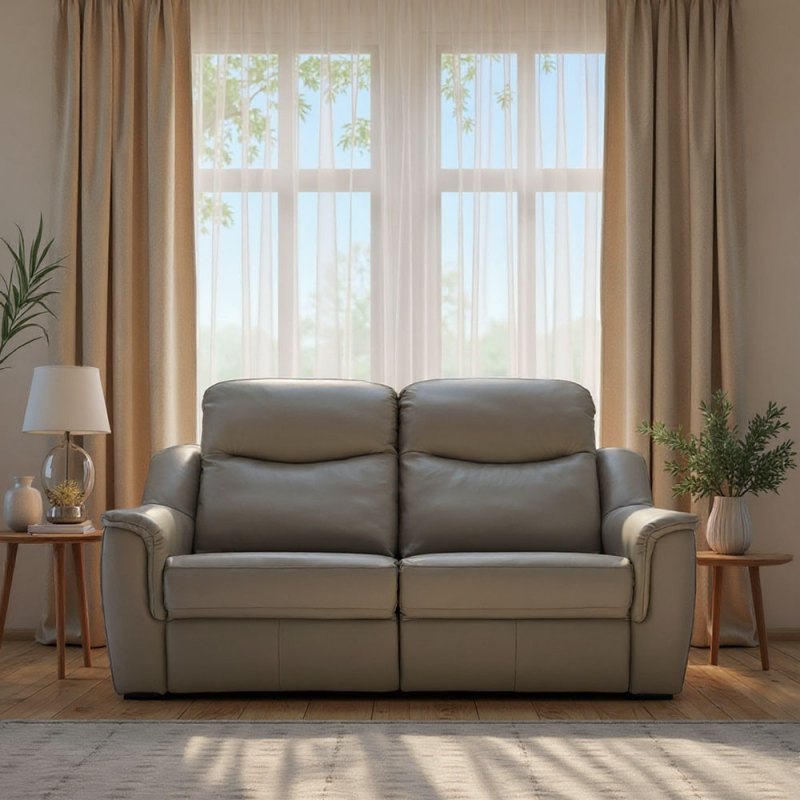 G Plan G Plan Firth 3 Seater Sofa in Leather