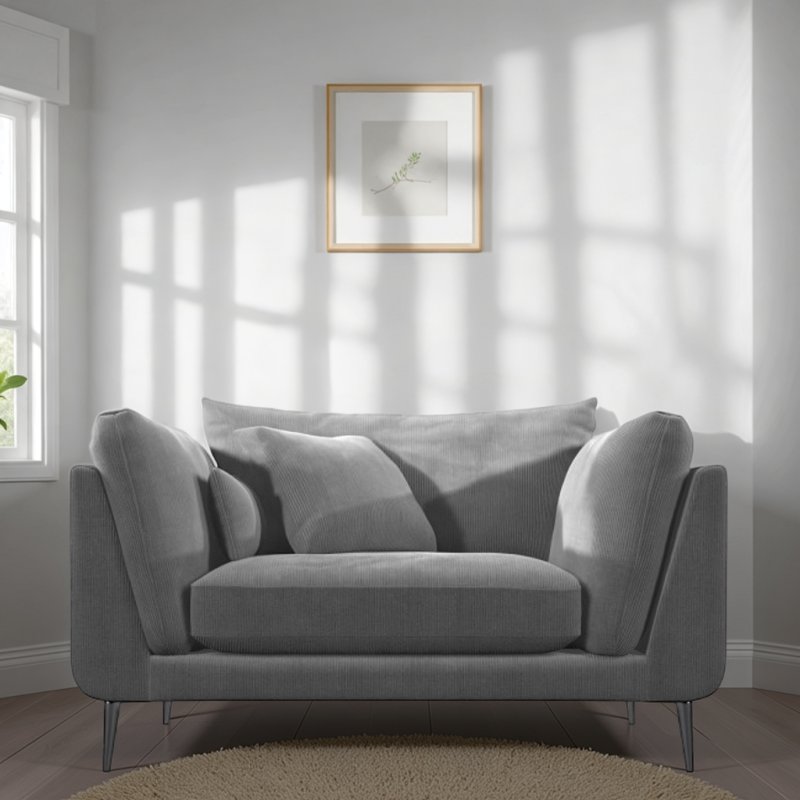 Old Charm Hugo Love Seat in Fabric