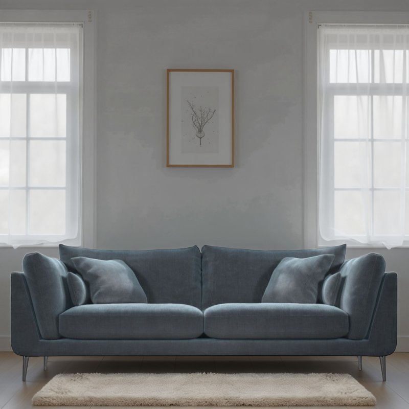 Old Charm Hugo Large Sofa in Fabric