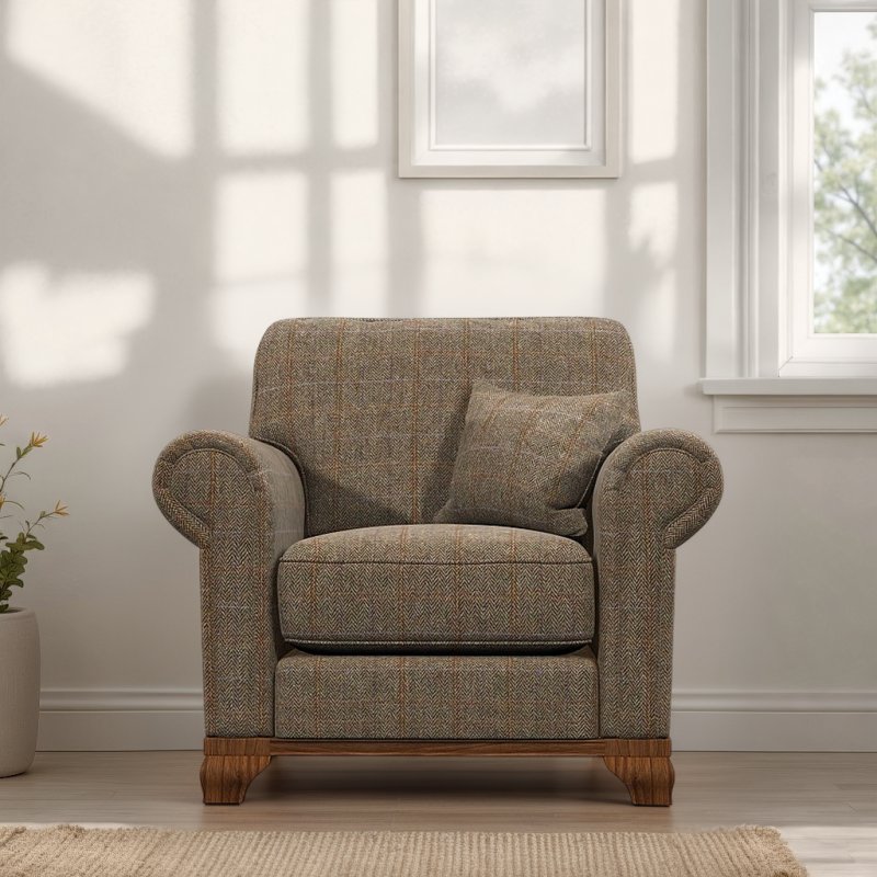 Old Charm Lavenham Armchair in Fabric