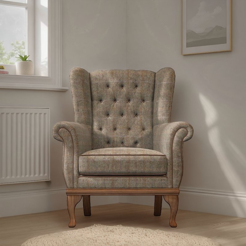 Old Charm Watton Armchair in Fabric