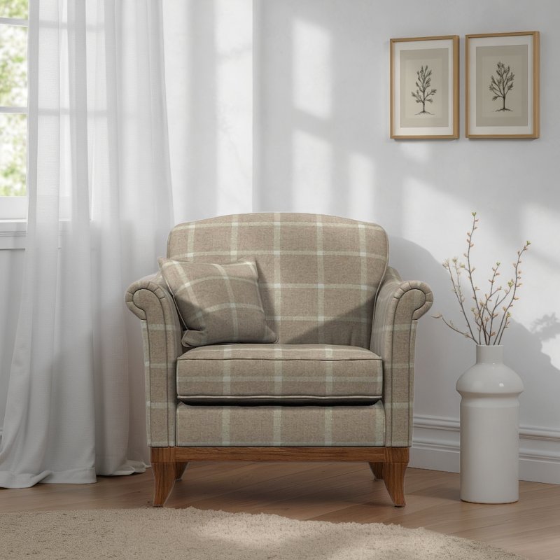 Old Charm Weybourne Armchair in Fabric