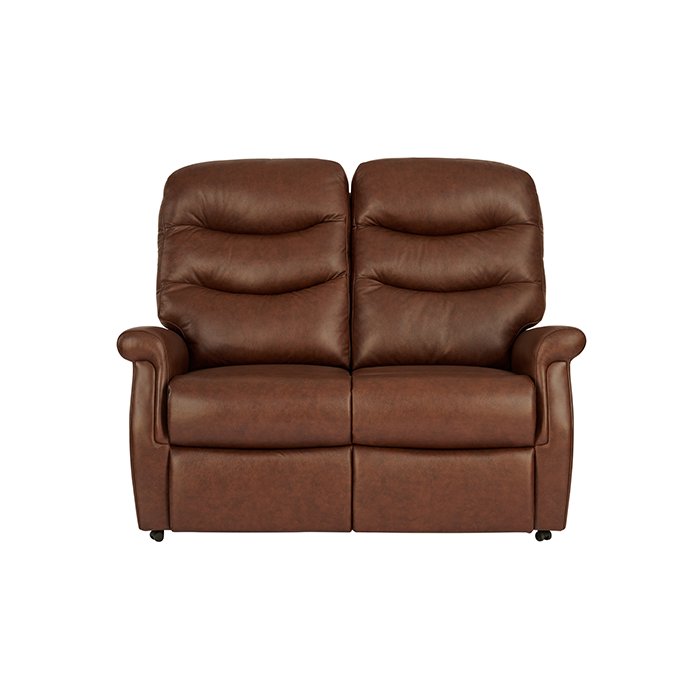 Celebrity Hollingwell Split Fixed 2 Seater Sofa in Leather