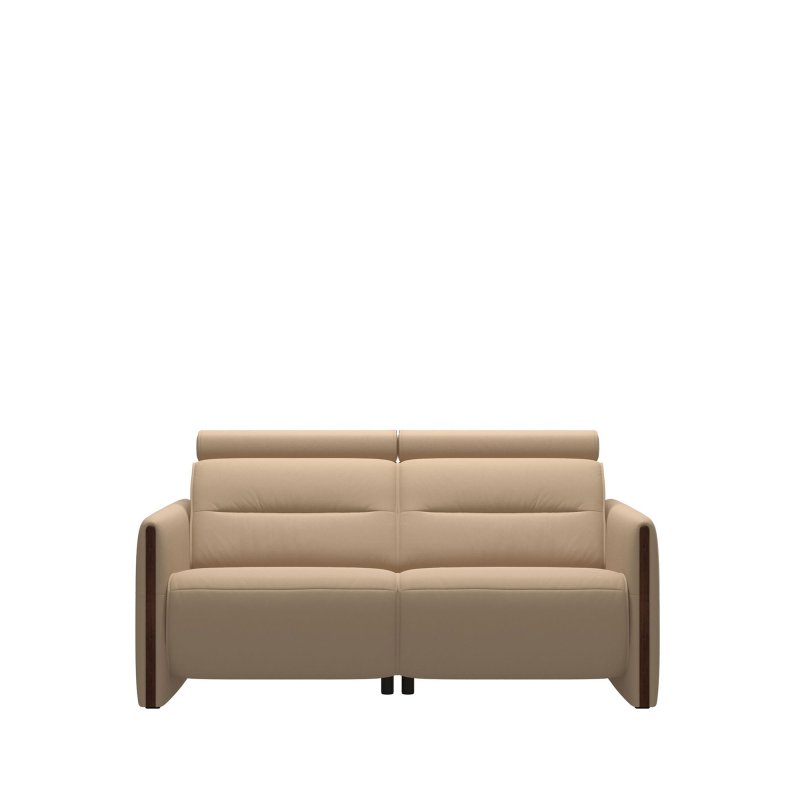 Stressless Stressless Emily 2 Seater Sofa with Wood Arms in Leather