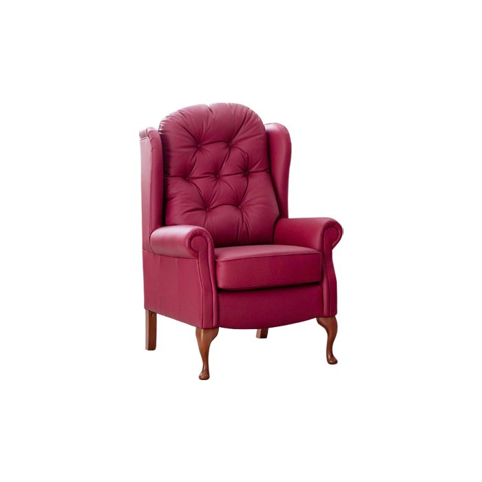 Celebrity Woburn Legged Petite Chair in Leather