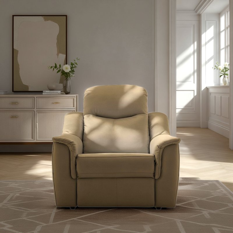 G Plan G Plan Firth Large Chair in Leather