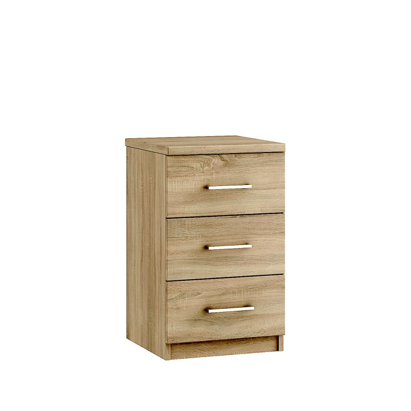 Maysons Modena 3 Drawer Bedside