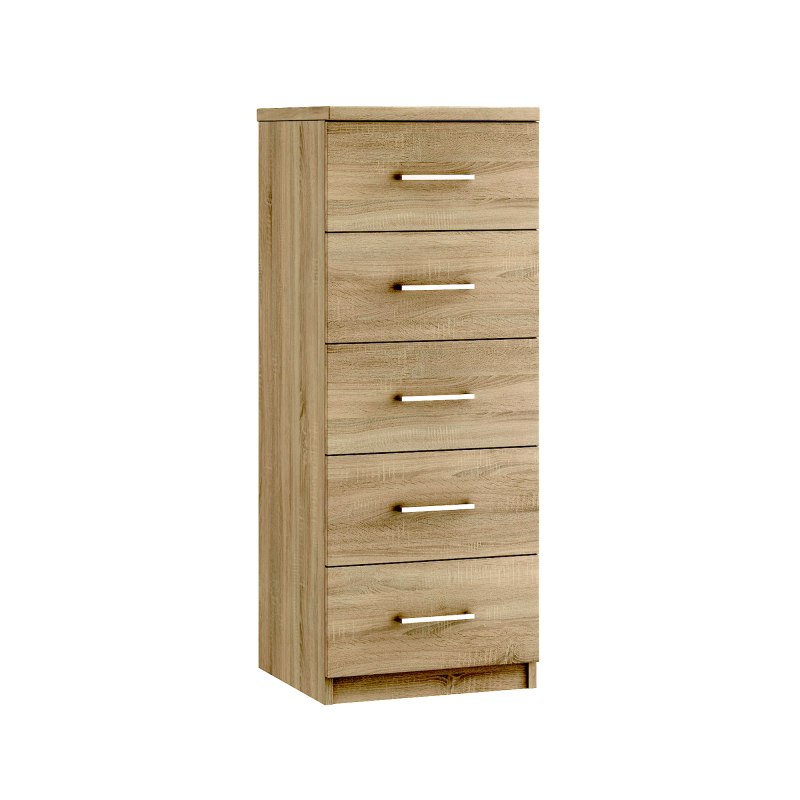 Maysons Modena 5 Drawer Narrow Chest