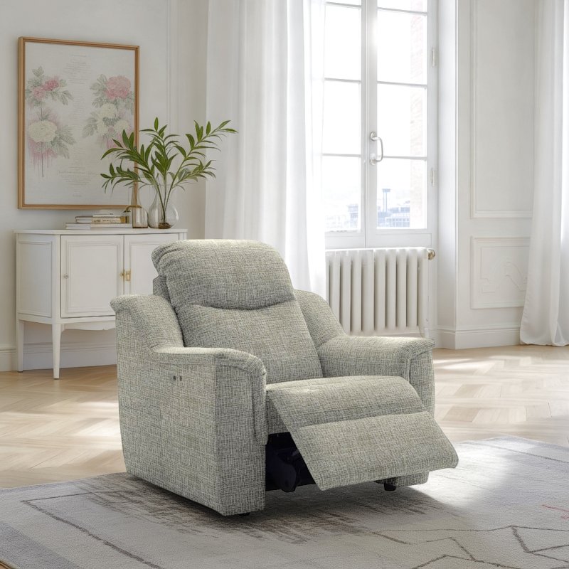 G Plan G Plan Firth Large Power Recliner Chair in Fabric