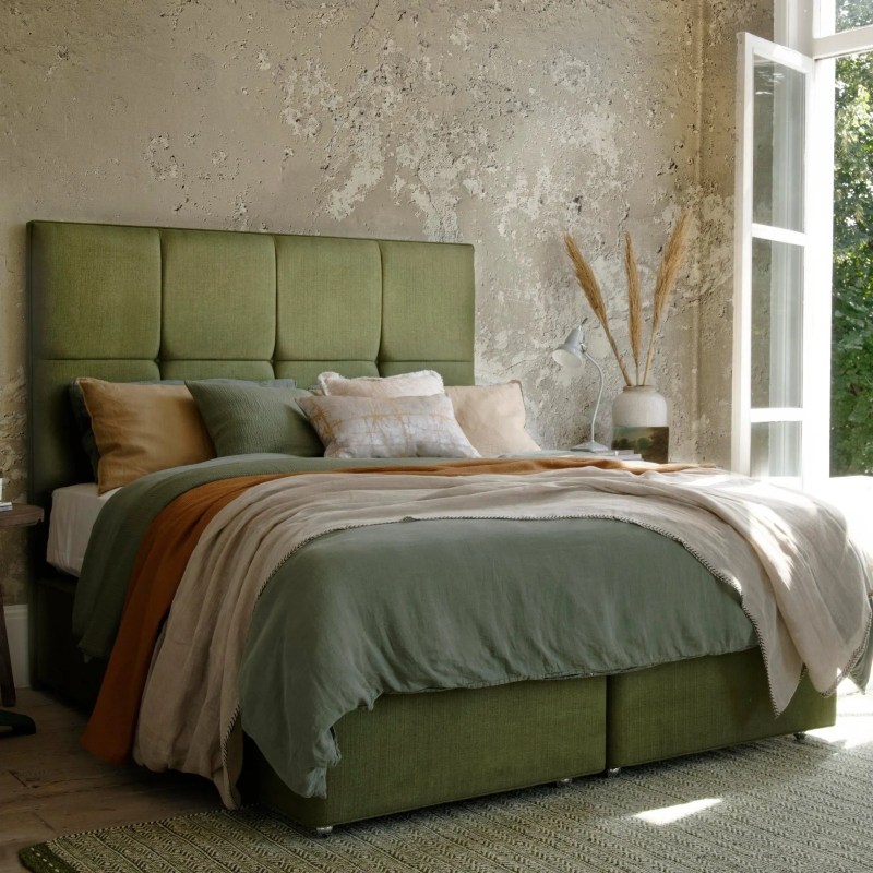 Hypnos Wool Origins 8 Divan Set (Zipped and Linked)