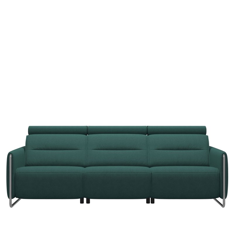 Stressless Stressless Emily 3 Seater Sofa with Steel Arms in Fabric