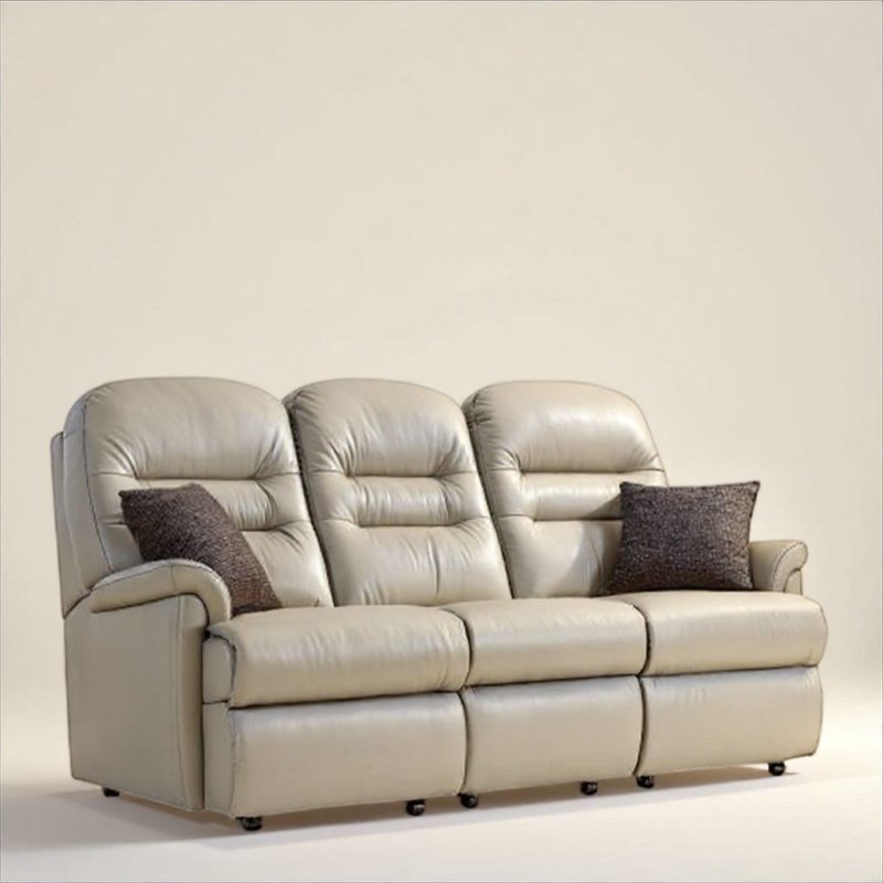 Sherborne Keswick 3 Seater Sofa In Leather