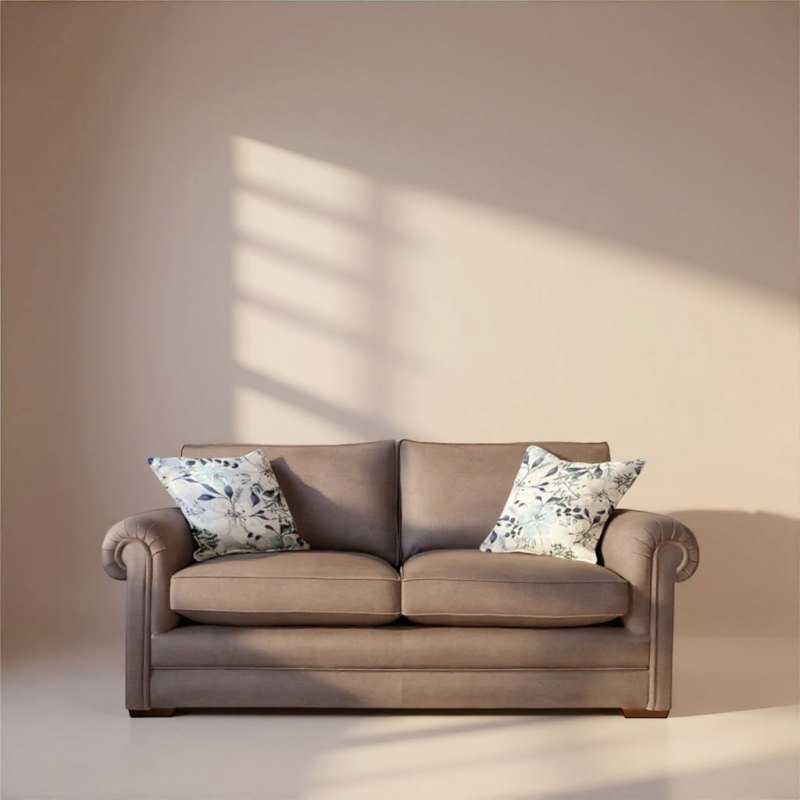Canterbury 2 Seater Sofa Leather Main Image HF
