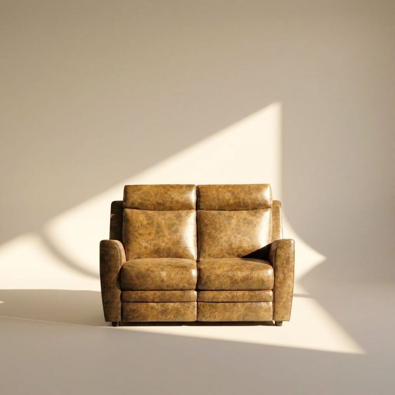 Dakota 2 Seater Sofa Leather Main Image HF