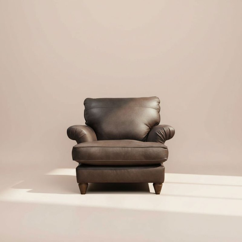 Evesham Chair Leather Main Image HF