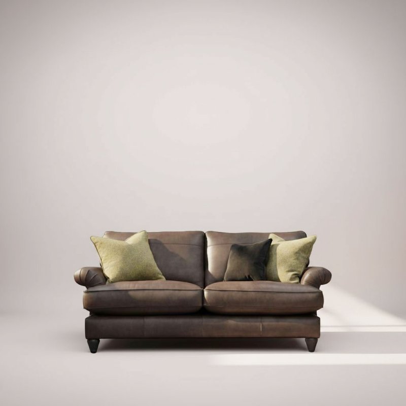 Evesham Large 2 Seater Sofa Leather Main Image HF