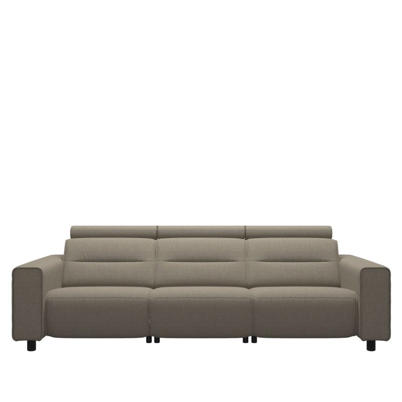 Stressless Stressless Emily 3 Seater Sofa with Wide Arms in Fabric