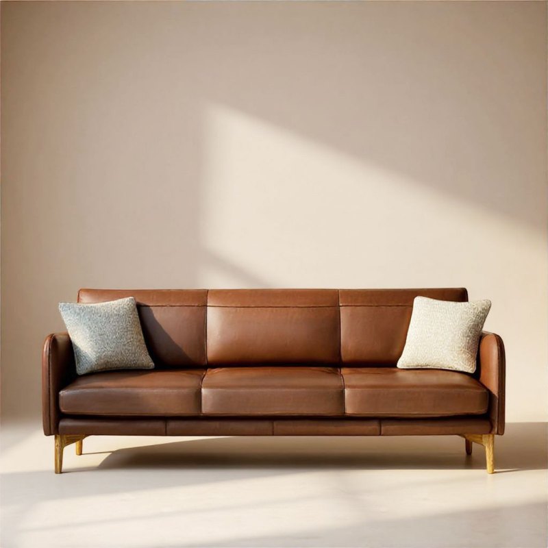 Aosta Large Sofa Leather Main Image HF