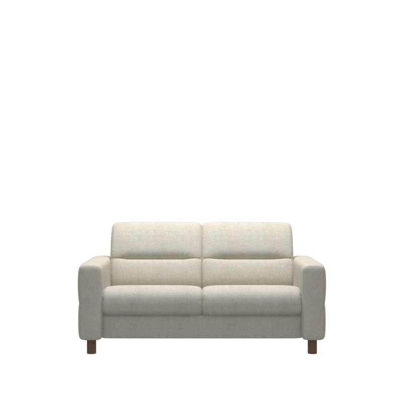 Stressless Stressless Fiona 2 Seater Sofa with Upholstered Arms in Fabric