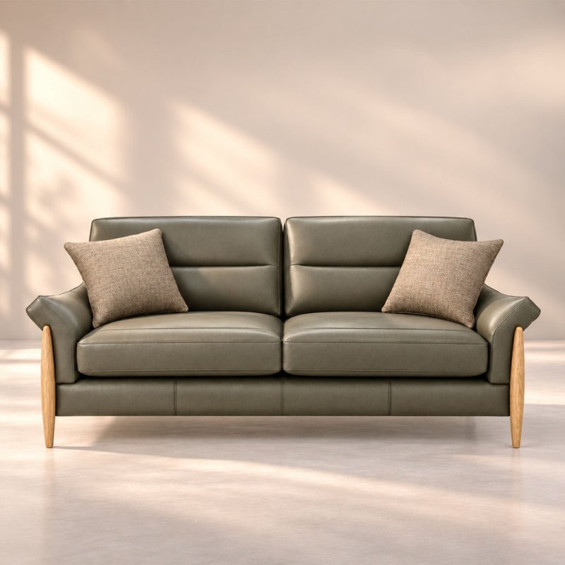 Clara Large Sofa Leather Main Image HF