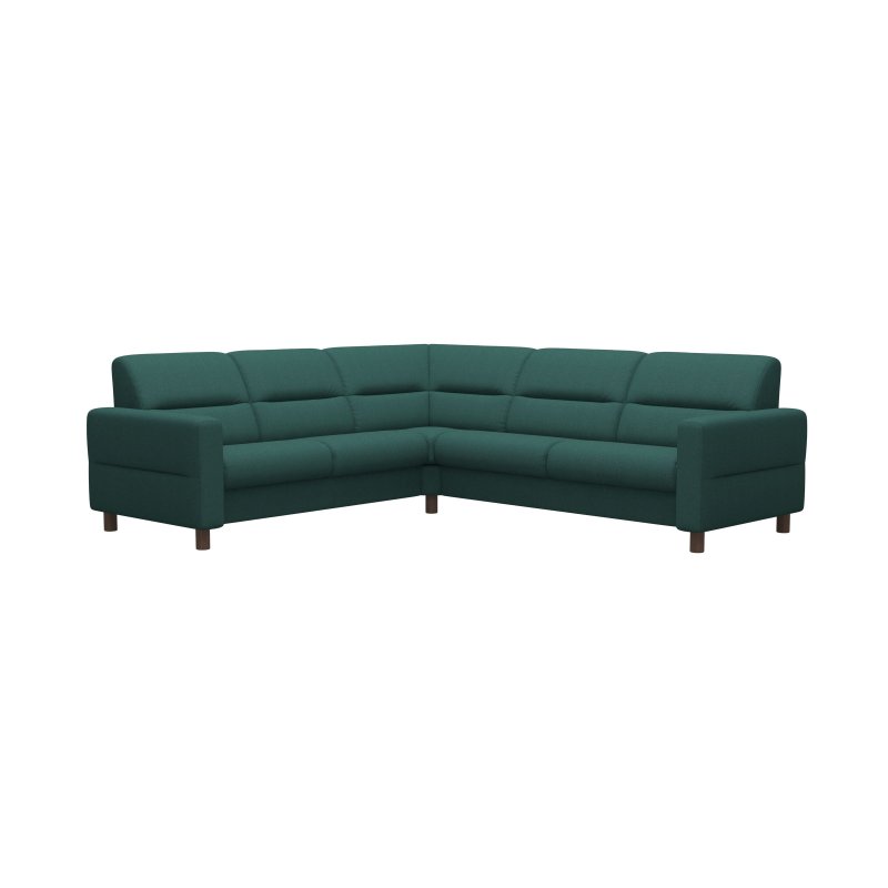 Stressless Stressless Fiona Corner Group, 2.5 Seats LHF, 2.5 Seats RHF, with Upholstered Arms in Fabric