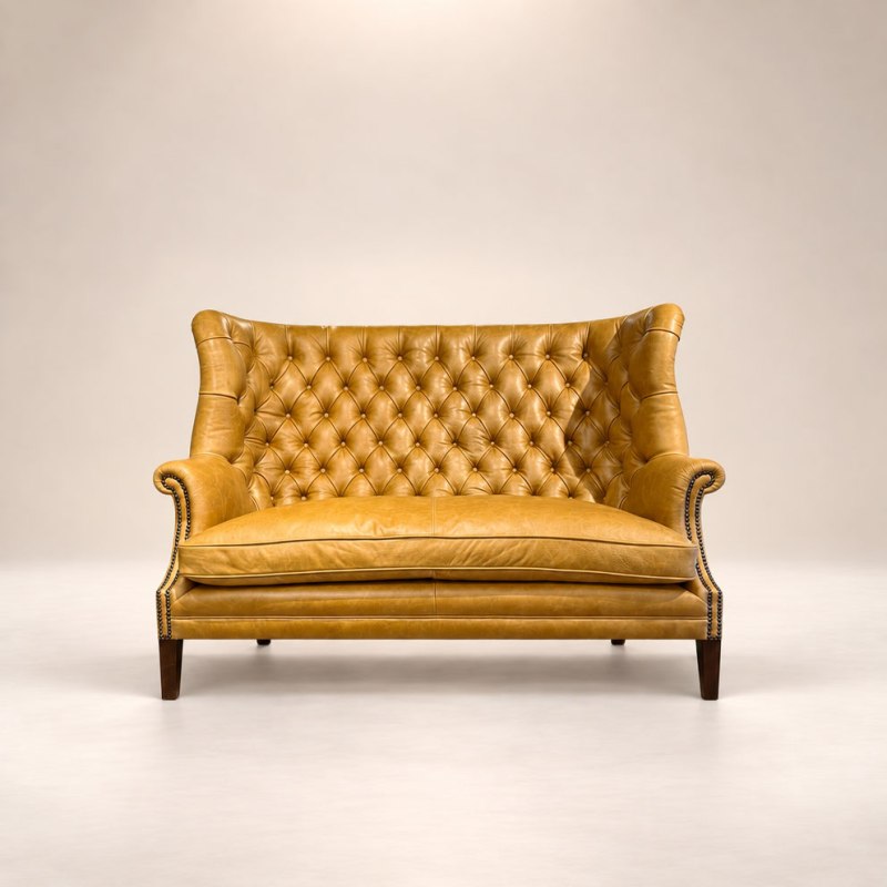 Mackenzie Petit Sofa Leather Main Image HF