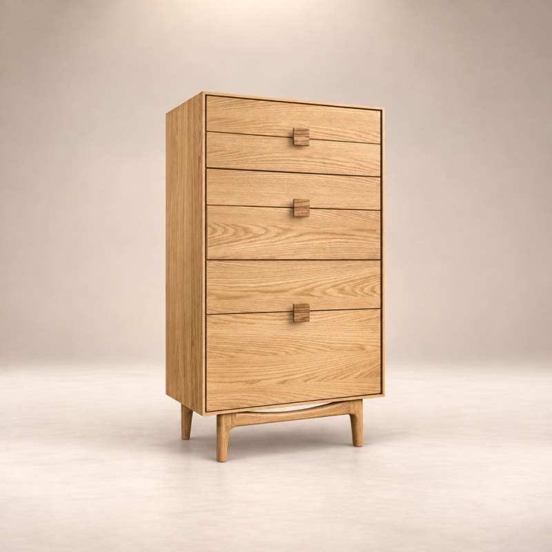 Larsen 6 Drawer Tall Chest Main Image HF