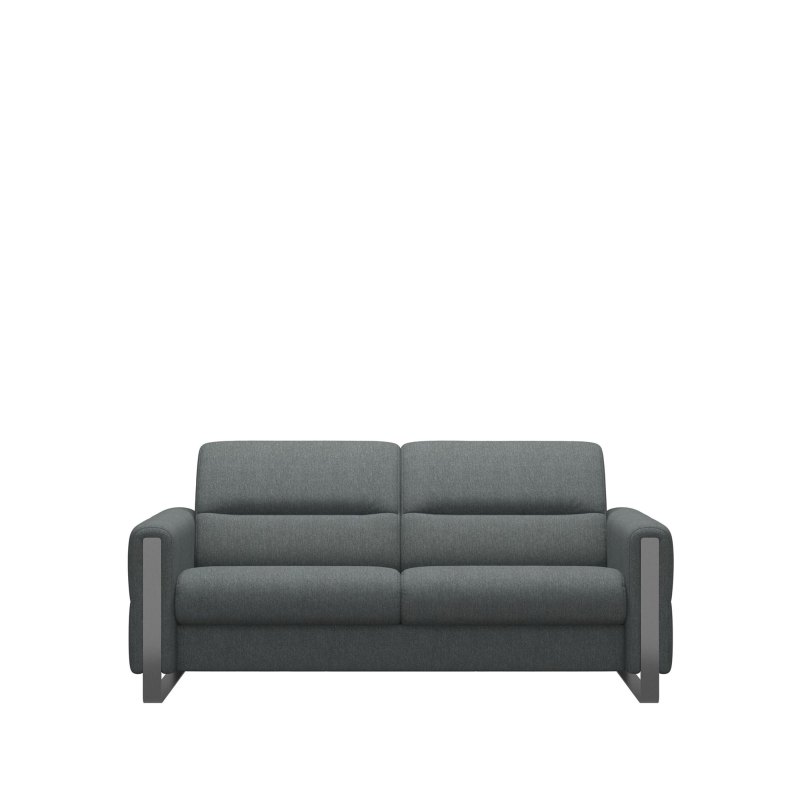 Stressless Stressless Fiona 2.5 Seater Sofa with Steel Arms in Fabric