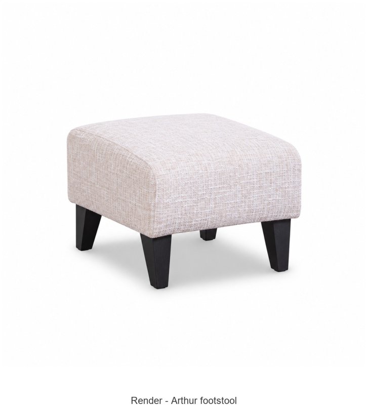 Arthur footstool - Render