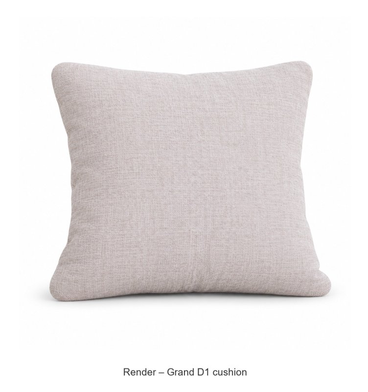 Render - Grand D1 cushion