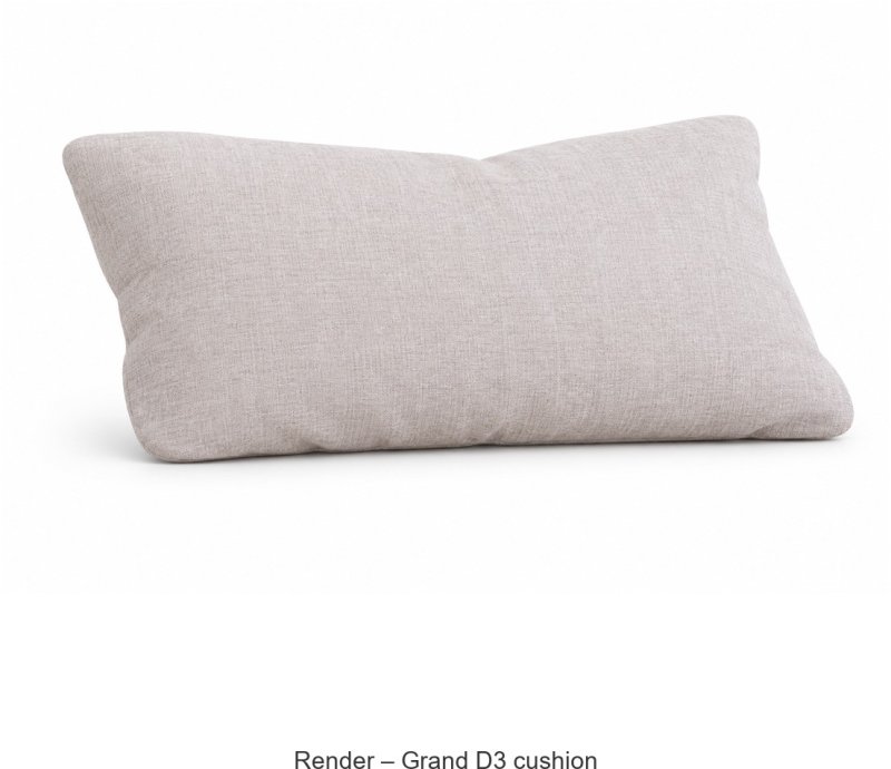 Render - Grand D3 cushion