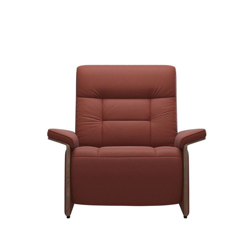 Stressless Stressless Mary Chair with Wood Arms in Leather