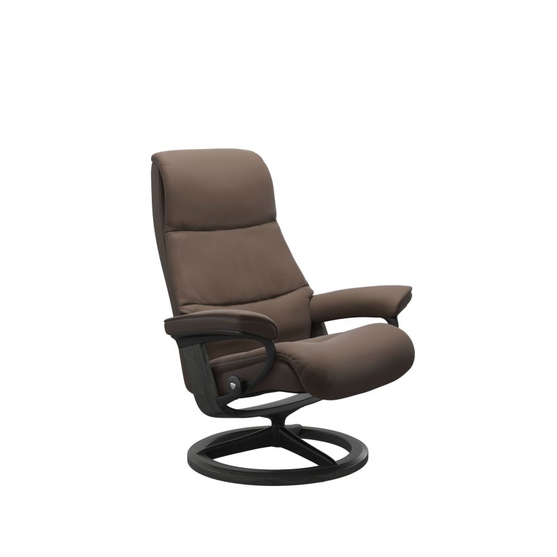 Stressless Stressless View Chair in Fabric, Signature Base