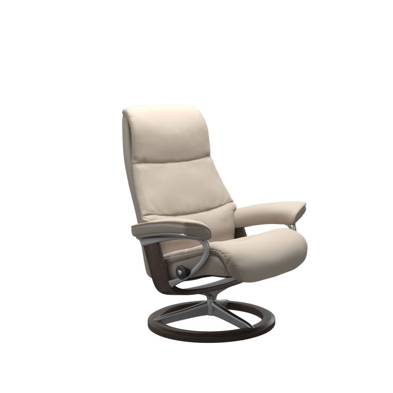 Stressless Stressless View Chair in Leather, Signature Base