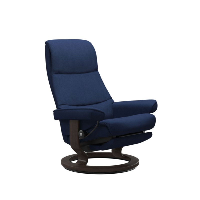 Stressless Stressless View Power Recliner in Fabric