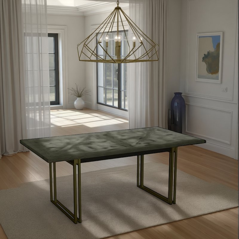 Bentley Designs Athena Fumed Oak 6-8 Extension Dining Table