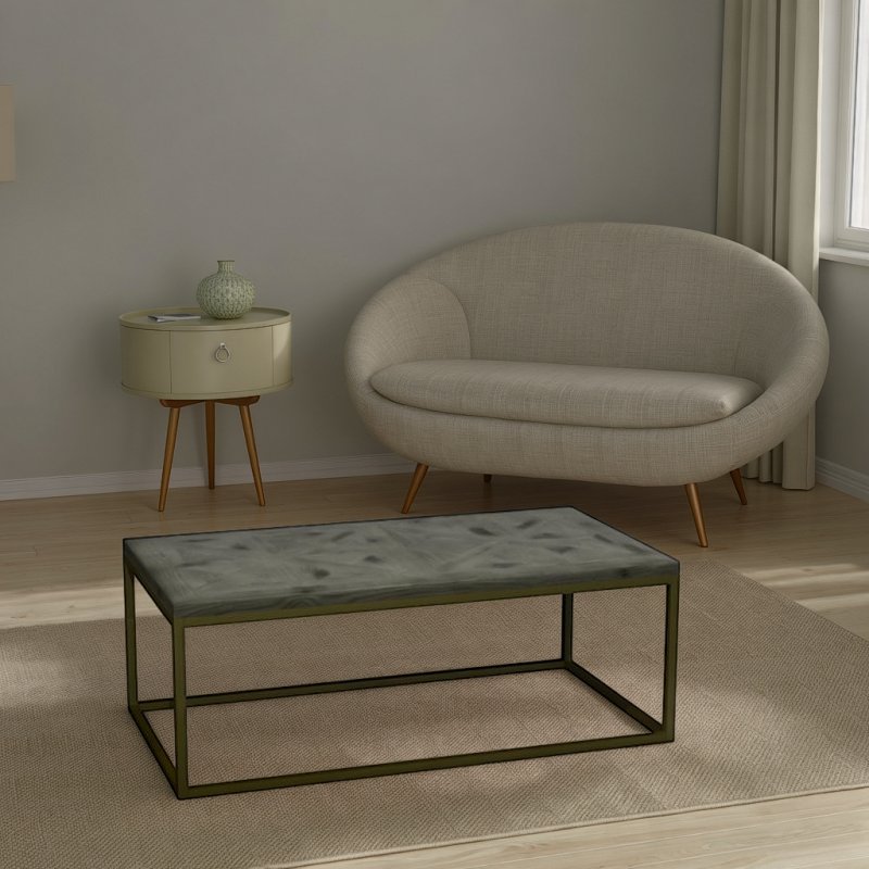 Bentley Designs Athena Fumed Oak Coffee Table