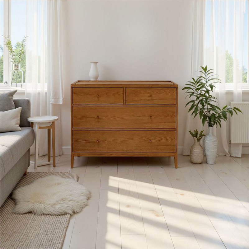 Ercol Ercol Salina 4 Drawer Wide Chest