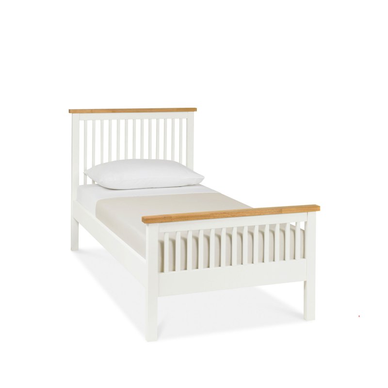 Bentley Designs Atlanta Two Tone 90cm High Footend Bedstead