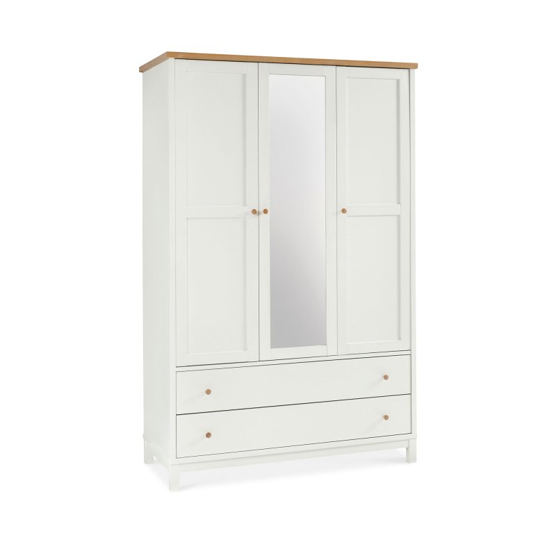 Bentley Designs Atlanta Two Tone Triple Wardrobe